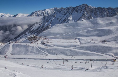 Cauterets Apartment | studio 6 people, 34 m², 5 th with lift, mountain view