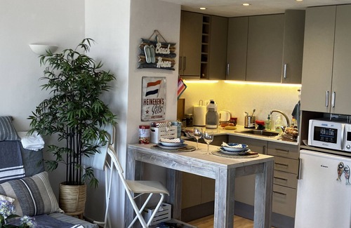 Calonge Apartment | Studio Apartment "Costa Brava Beach" with Sea View, 2 Private Terraces & Wi-Fi