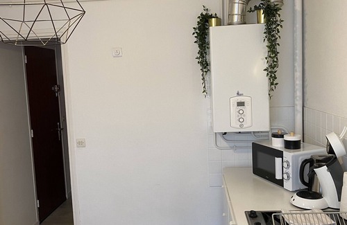 Thorigny-sur-Marne Apartment | Studio Apartment 'Grand Studio Avec Loggia' with Private Terrace, Balcony and Wi-Fi