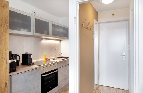 Mittenwald Apartment | Studio Apartment 'Biendl' with Private Terrace and Wi-Fi
