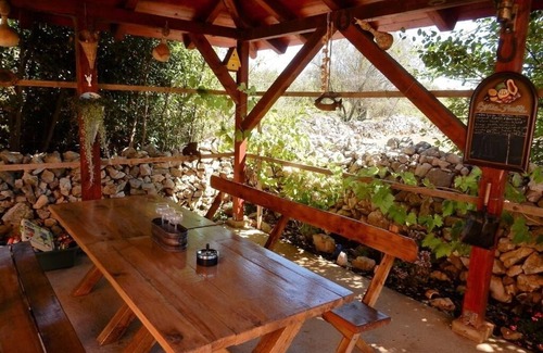 Zaton Apartment | Studio apartment in Zaton (Zadar) with Balcony, Air condition, WIFI, Washing machine (3796-6)
