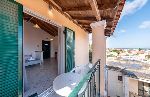 Kavos Apartment | Studio Apartment 'Kavos Panorama 115' with Sea View, Wi-Fi