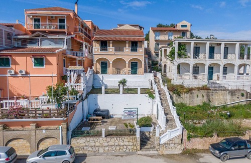 Kavos Apartment | Studio Apartment 'Kavos Panorama Triple 114' with Sea View, Wi-Fi