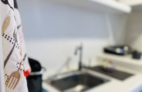 Adamas Apartment | Studio Apartment 'Maya Mallis Seaview 2' with sea view, Wi-Fi and air conditioning