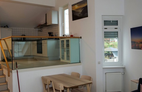 Lahnstein Apartment | Studio apartment with panoramic views of the Middle Rhine Valley