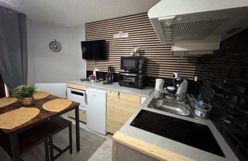Laveissiere Apartment | Studio au pied des pistes avec accès privé par son balcon