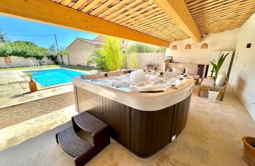 Lorgues Villa | Studio avec jacuzzi et piscine