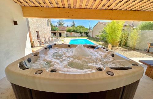 Lorgues Villa | Studio avec jacuzzi et piscine