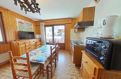 Le Grand-Bornand Apartment | Studio cabine 5 pers, proche patinoire et pistes, Le Grand-Bornand - FR-1-241-45