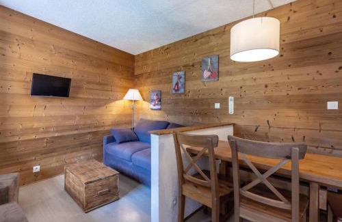 Bellentre Apartment | Studio cabine 5 personnes avec balcon - La Plagne - FR-1-353-85