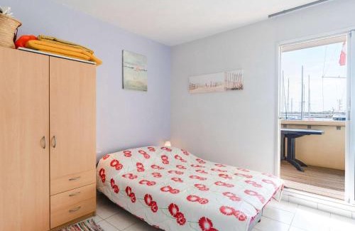 Gruissan Apartment | Studio cabine avec piscine et vue port à Gruissan - FR-1-409-199