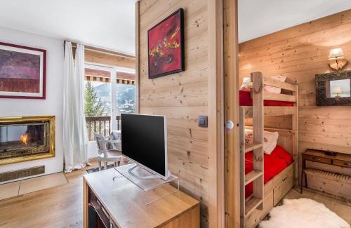 Megeve Apartment | Studio-Cabine Confort, Wi-Fi, Piscine & Tennis Été, Parking - Megève Centre - FR-1-453-87