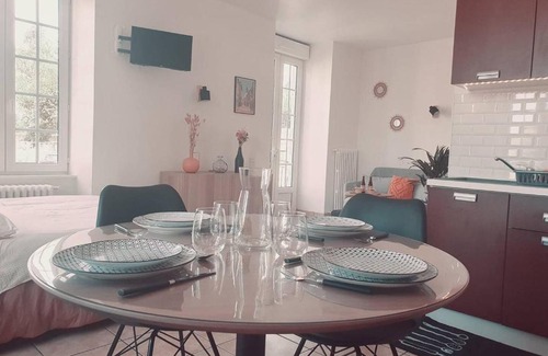 La Hisse Apartment | Studio cocooning aux portes de DINAN PMR rez de chaussée