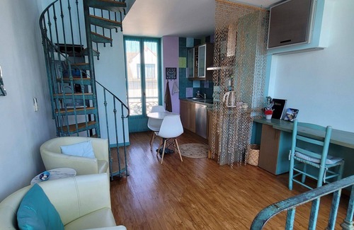 Milly-la-Foret Apartment | Studio duplex totally independent