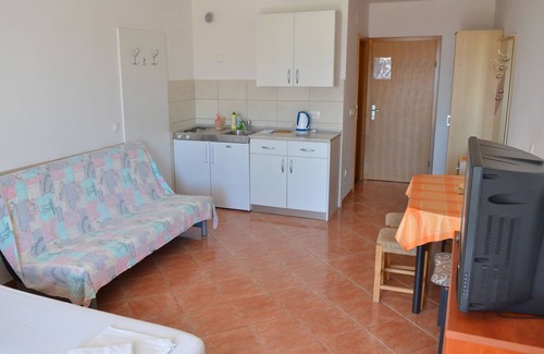 Gradac Apartment | Studio flat with balcony and sea view Gradac, Makarska (AS-13681-b)