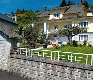 Saint-Alban-sur-Limagnole Apartment | Studio et espace vert et terrasse