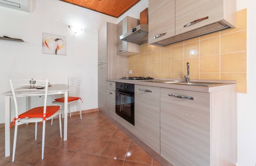 Teulada Apartment | Studio 'Il Limone' with Mountain View, Private Terrace and Air Conditioning