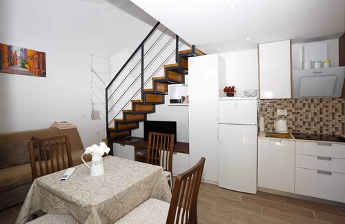 Baska Apartment | Studio Kate on two floors with terrace and balcony