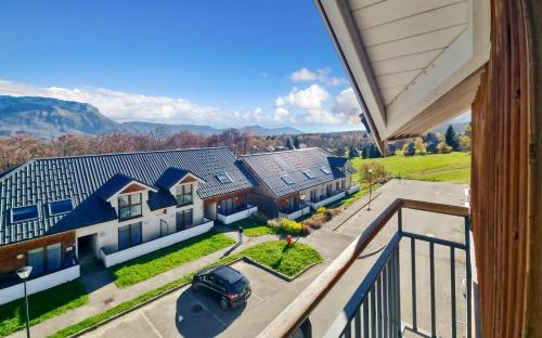 La Feclaz Apartment | Studio Le Panoramic les Balcons d'Aix