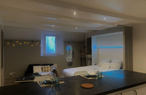 Giez Apartment | Studio located in giez, haute savoie. enjoy life between mountains and lake.