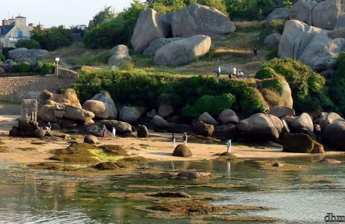 Cote de Granit Rose Apartment | studio N° 3 - Large apartment - Perros-Guirec - Port de Ploumanac'h.