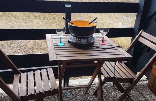 Les Rousses Apartment | Studio rénové, Terrasse S-O, prestations de qualité - Résidence Les Adraits