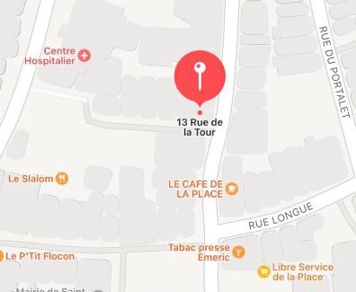 Saint-Etienne-de-Tinee Apartment | Studio RDC La Tour