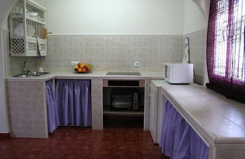 Montecorto Apartment | 'Studio Romantic Paradise 2' with Mountain View, Pool, Wi-Fi & Garden