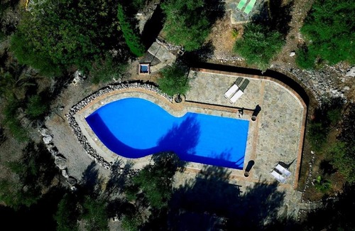 Montecorto Apartment | 'Studio Romantic Paradise 3' with Mountain View, Pool, Wi-Fi & Garden