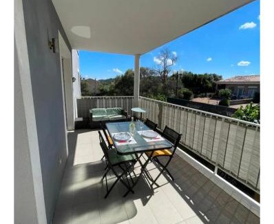 Porto-Vecchio Apartment | Studio Terrasse entre ville et port
