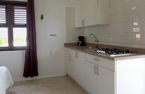 Willemstad Apartment | Studio with a big terrace, ocean views + Pool