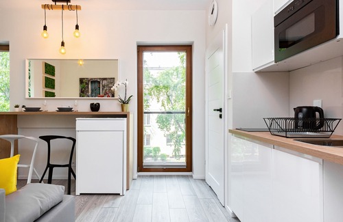 Wola Apartment | Studio with balcony in Warsaw Pawia 51/4