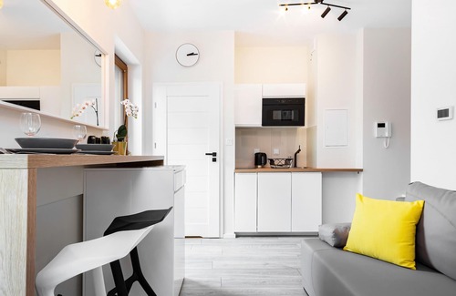 Wola Apartment | Studio with balcony in Warsaw Pawia 51/4