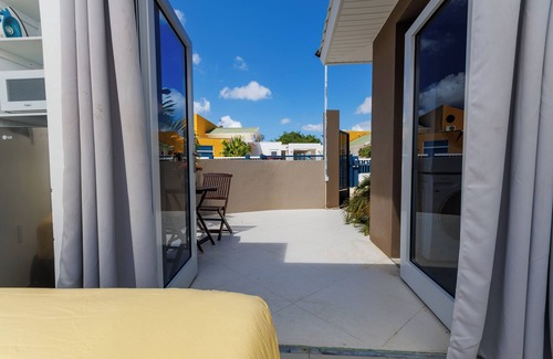 Willemstad Apartment | Studio with terrace in the heart of Curacao