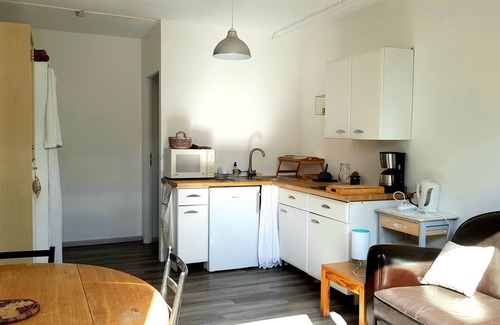 Barcelonnette Apartment | STUDIO with wooden terrace in chalet