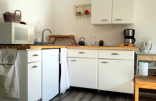 Barcelonnette Apartment | STUDIO with wooden terrace in chalet