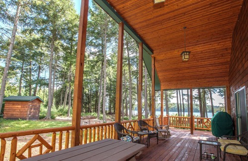 Saranac Lake House | Stunning and Private Waterfront Home on Upper Saranac Lake