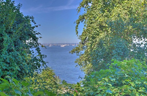 Atlantic Highlands House | Stunning Bayfront Sandy Hook Retreat: Views & Yard