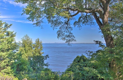 Atlantic Highlands House | Stunning Bayfront Sandy Hook Retreat: Views & Yard