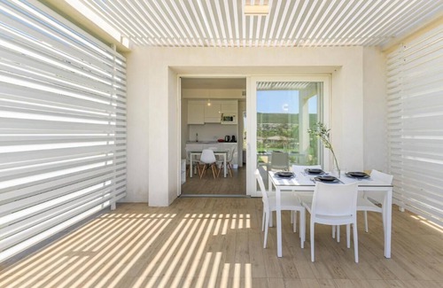 La Pelosa Apartment | Stunning Capo Falcone Charming Apartments 1 Bedroom prem Apt sleeps 4 and child