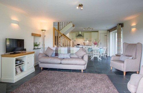 Eglwyswrw House | Stunning Converted Barn in peaceful countryside overlooking meadows & mountains