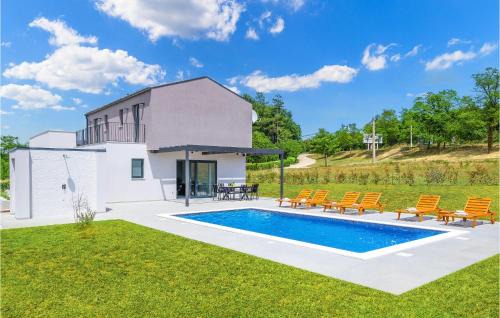 Manjadvorci House | Stunning Home In Barban With Wifi