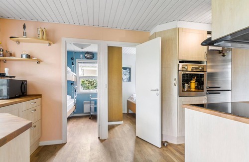 Saksild Strand House | Stunning home in Odder with sauna