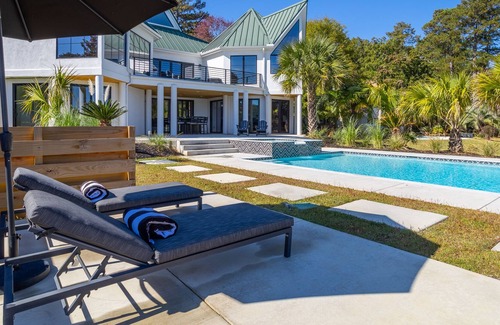 Chapin House | Stunning Home on Lake Murray with pool and hot tub