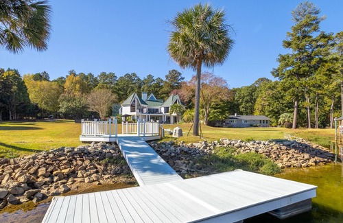 Chapin House | Stunning Home on Lake Murray with pool and hot tub