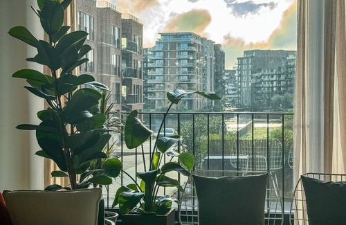 Amager Apartment | Stunning Industrial-Style Loft by the Canals