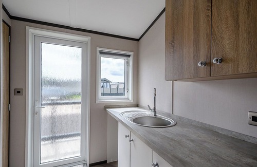 Blackford Ski Chalet | Stunning lodge with one double with en-suite shower and two twin.