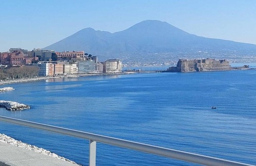Chiaia House | Stunning luxury vacation home on the Naples waterfront with sea and Vesuvius views