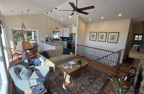 Marion Apartment | Stunning mountain view home in Little Switzerland with large viewing deck