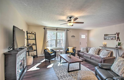 Fishers Hill House | Stunning New Market Home w/ Mtn Views & Hot Tub!